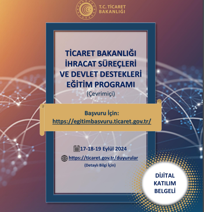 Ticaret Bakanlığı İhracat Süreçleri ve Devlet Des...